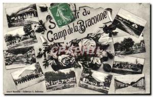 Old Postcard From Camp De La Braconne