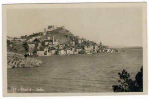 Croatia 1931 Postcard Sibenik Dolac View Architecture