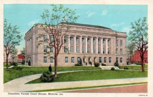 Monroe, Louisiana - The Ouachita Parish Court House - in  1944