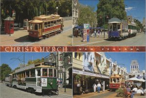 New Zealand Transport Postcard - Christchurch  Tramway RR21514