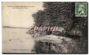 Postcard Old Saint Denis Jargeau (Loiret) The Banks of the Loire