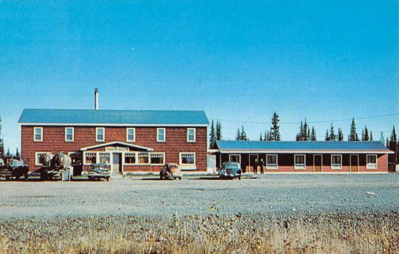 Tok Alaska Parker House Street View Vintage Postcard K54328