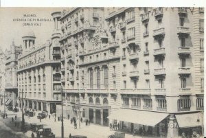 Spain Postcard - Madrid - Avenida De Pi Margall (Gran Via) - Ref 12097A