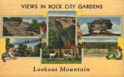 Rock City Gardens - Lookout Mountain, Tennessee