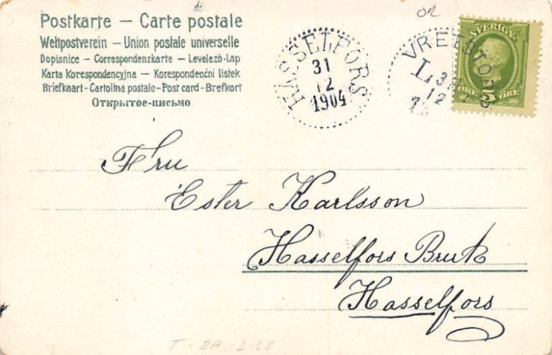 Year Date 1905 Postcard