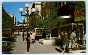 OTTAWA, Ontario Canada ~ SPARKS STREET Shopping Mall ca 1960s Postcard