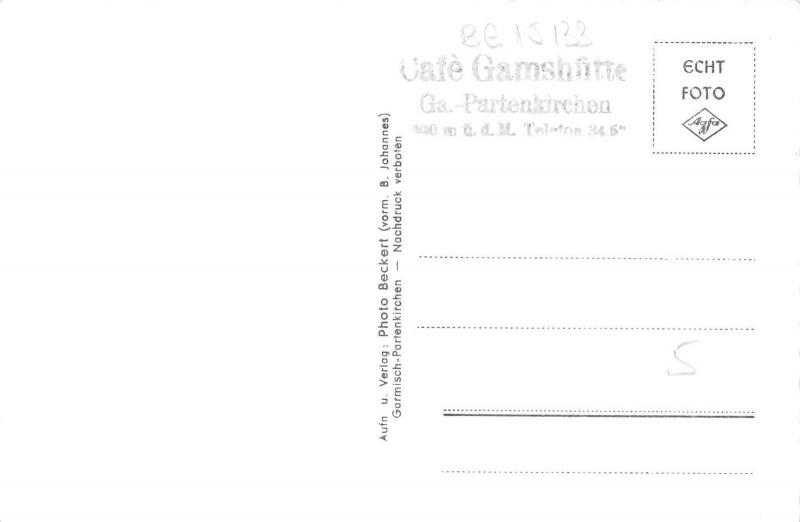 BG15133 gamshute b partenkirchen   germany CPSM 14x9cm