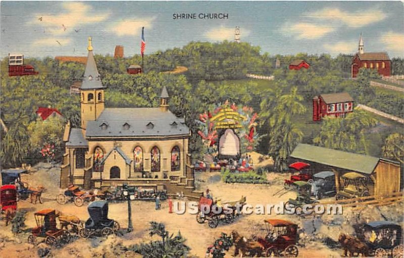 Roadside America, Miniature Village, Shrine Church - Hamburg, Pennsylvania