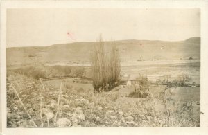 Postcard RPPC 1920s California New Mexico Ranch Scene The Burts CA24-2451