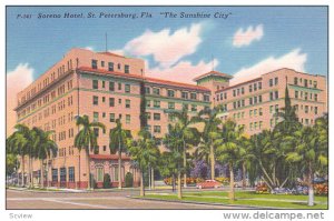 Soreno Hotel, The Sunshine City, St. Petersburg, Florida, 30-40s