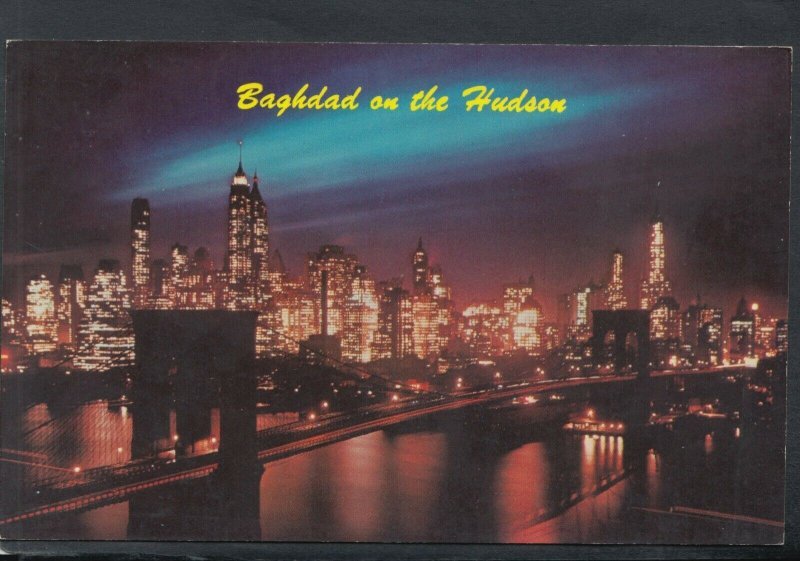 America Postcard - Baghdad on The Hudson, New York City T9113