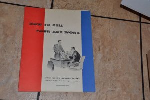 How to Sell Your Art Work Washington School of Art Port Washington New York 1957