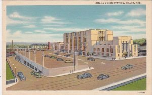 Nebraska Omaha Grand Union Station Curteich