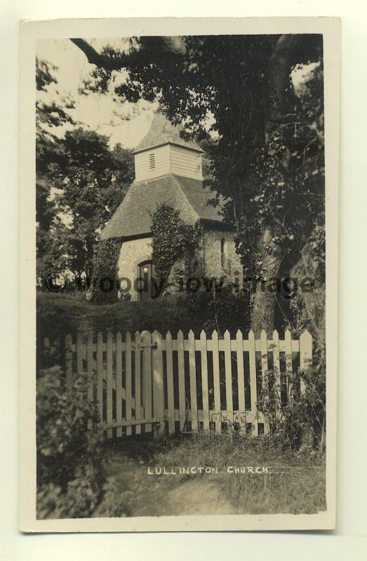 cu1679 - Lullington Church , Somerset - postcard