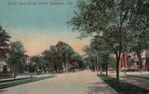 COLUMBUS, Ohio, PU-1913; East Broad Street