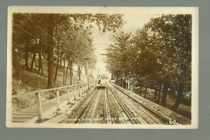 Rock Island ILLINOIS RPPC c1910 AMUSEMENT PARK Toboggan Slide RIDE Carnival