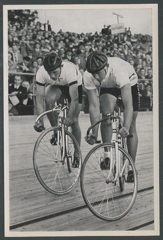 1936 Trading Cards promoting the Berlin Olympic. Cycling | Toni Merkens