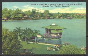 Florida, Orlando - Lake Eola Park & Band Shell - [FL-210]