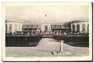 Old Postcard Deauville La Plage Fleurie