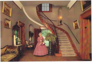 Belle Meade Plantation Entry Hall & Staircase Nashville Tennessee 4 by 6