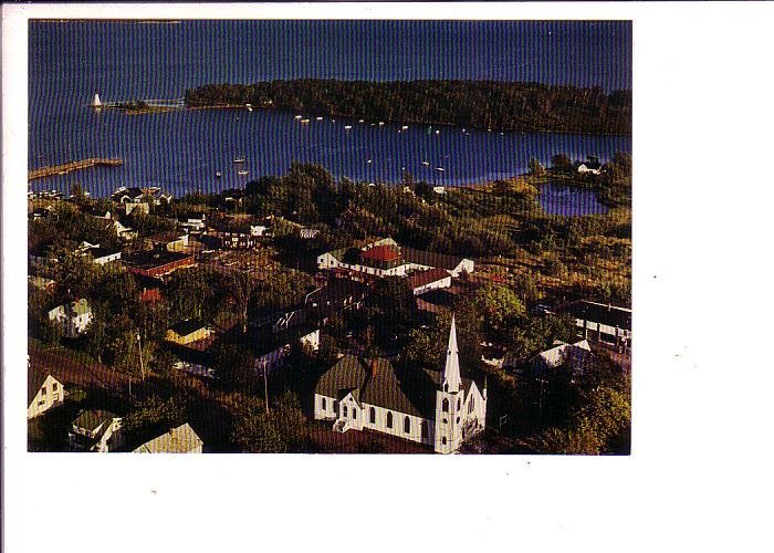 Townview, Baddeck, Cape Breton, Nova Scotia, Church, Lighthouse