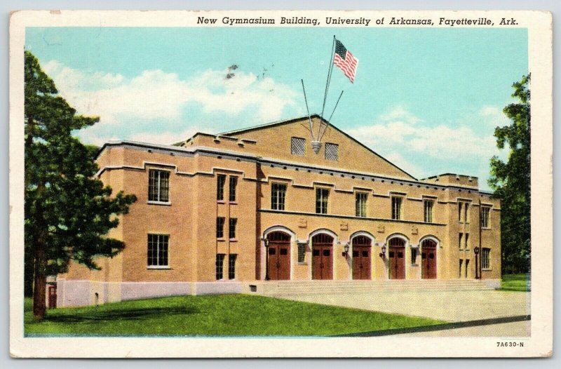 Fayetteville Arkansas~University of Arkansas~New Gymnasium Building~1955 