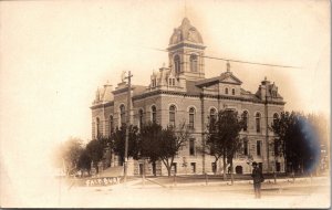 RPPC NE Fairbury Courthouse street level view