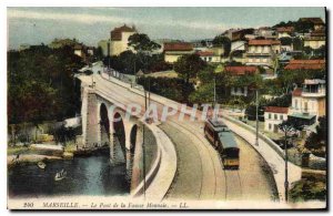 Postcard Marseille Old Bridge False Currency