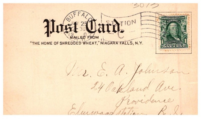 New York  Niagra Falls Shredded Wheat