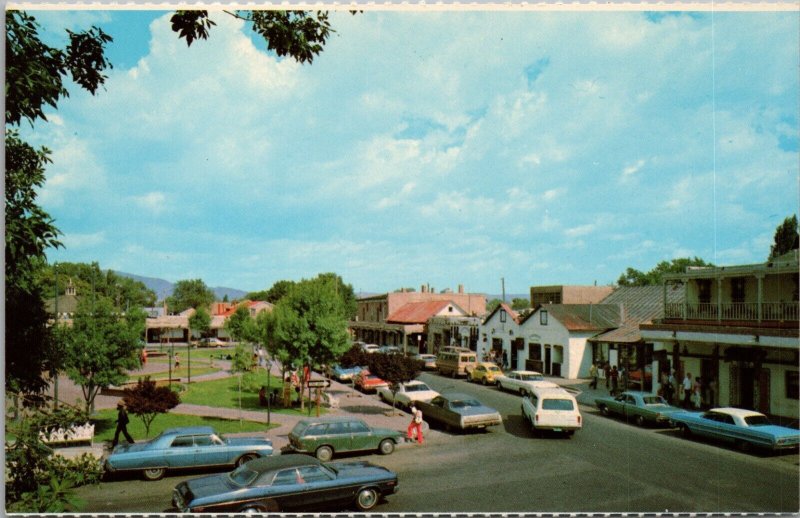 Old Town Plaza Albuquerque NM Postcard PC546