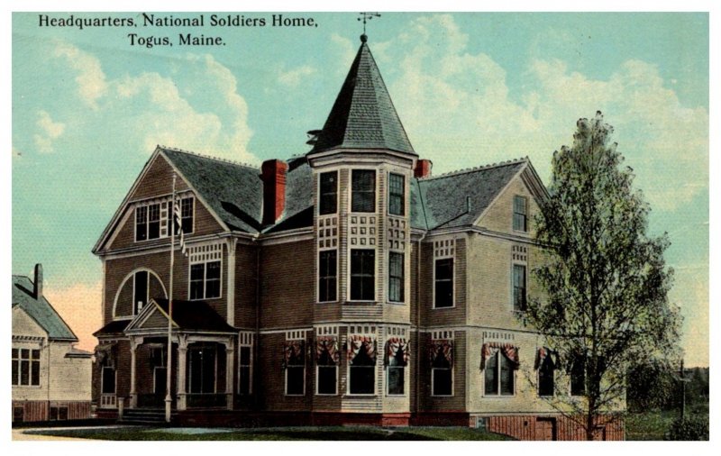 Maine Togus , Headquarters National Soldiers Home