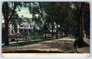 1910 BELLEVUE AVENUE*BRISTOL CONNECTICUT*CT*LITHO-CHROME POSTCARD*GERMANY