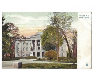 c.1900s State Capitol Raleigh North Carolina NC Tuck Sons Undivided Postcard UNP
