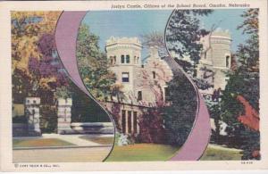 Nebraska Omaha Joslyn Castle Offices Of The School Board Curteich