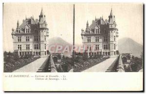 Old Postcard The Dauphine Grenoble surroundings Chateau de Sassenage