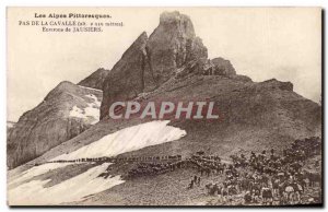 Not the Cavalle - Around Jausiers Alpine Corps War - Old Postcard