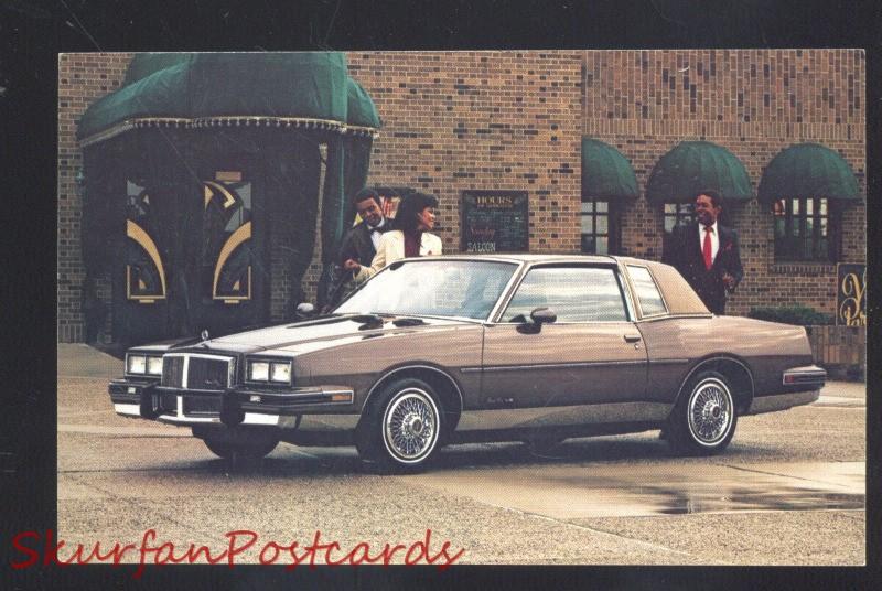 1984 PONTIAC GRAND PRIX VINTAGE CAR DEALER ADVERTISING 