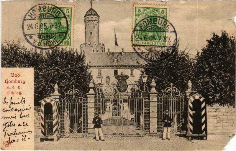 CPA AK Bad HOMBURG Schloss GERMANY (931911)