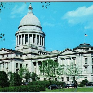 1957 Little Rock, Ark. Arkansas State Capitol Most Beautiful Tartaria PC A238