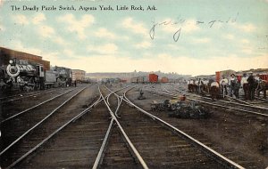 The Deadly Puzzle Switch, Argenta Yards Little Rock, Ark, USA Arkansas Train ...