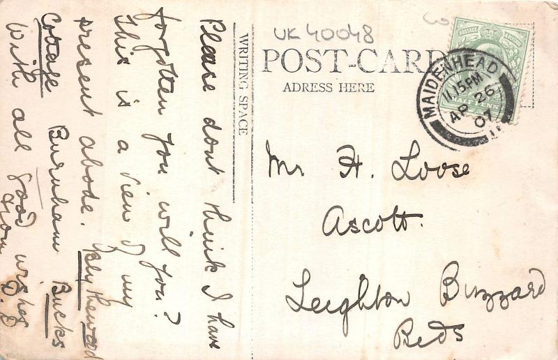 uk40048 maidenhead real photo  uk