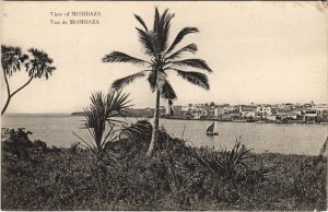 PC KENYA, VIEW OF MOMBAZA, Vintage Postcard (b44231)