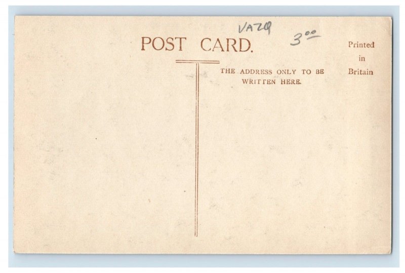 c1910 RPPC Stepping Stones Ambleside. Postcard F81E