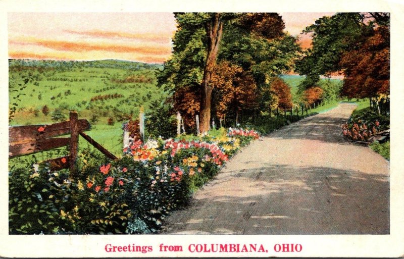 Ohio Greetings From Columbiana