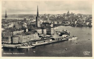 Sweden Stockholm Riddarholmen RPPC 06.84