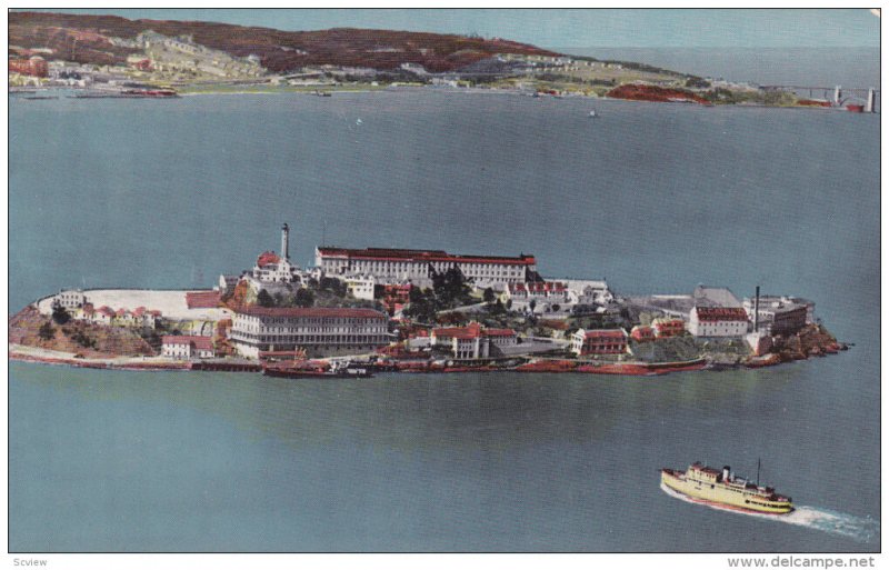 Alcatraz Island, San Francisco, California, 40-60s