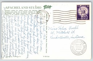 Apache Junction Arizona~Apacheland Motion Picture Studio~Cowboy Western Set~1962 