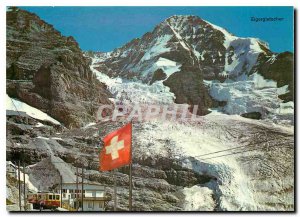 Postcard Modern Eigergletscher und mit Eiger Moench