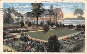 Residence Of C.S. Mott Flower Gardens - Flint, Michigan MI