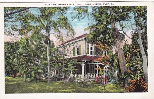 Florida Fort Myers Thomas A Edison Home